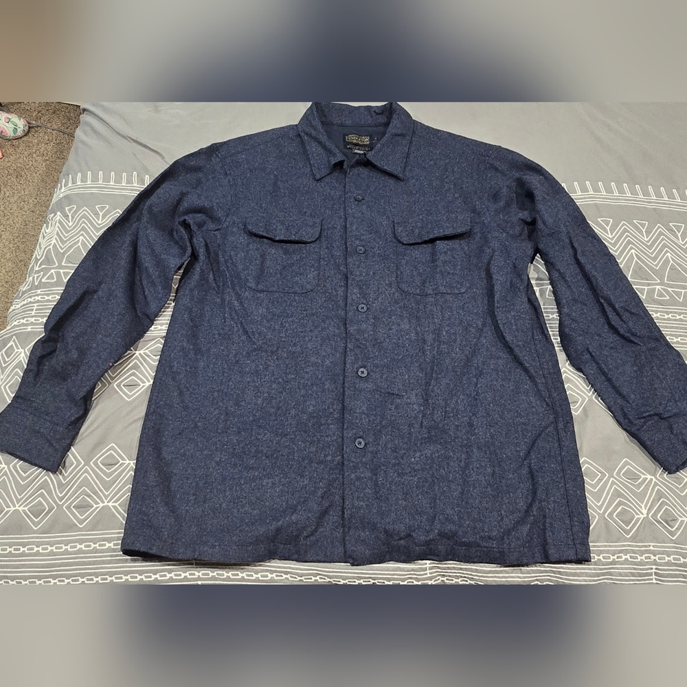 Pendleton 100% Virgin Wool The Original Board Shi… - image 1
